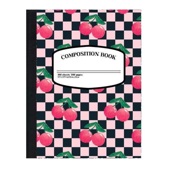 GLOSSY Composition Notebook - Picture 12 of 13